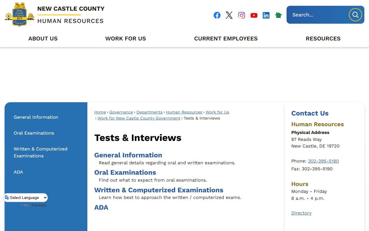 New Castle County Police Department records - inmate population and arrest records